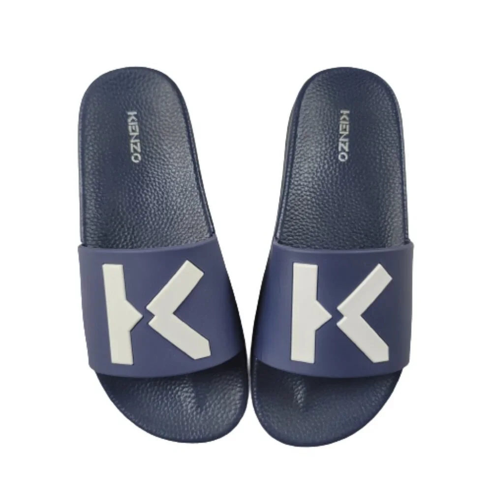 Kenzo Logo Pool Slide Sandals Boys